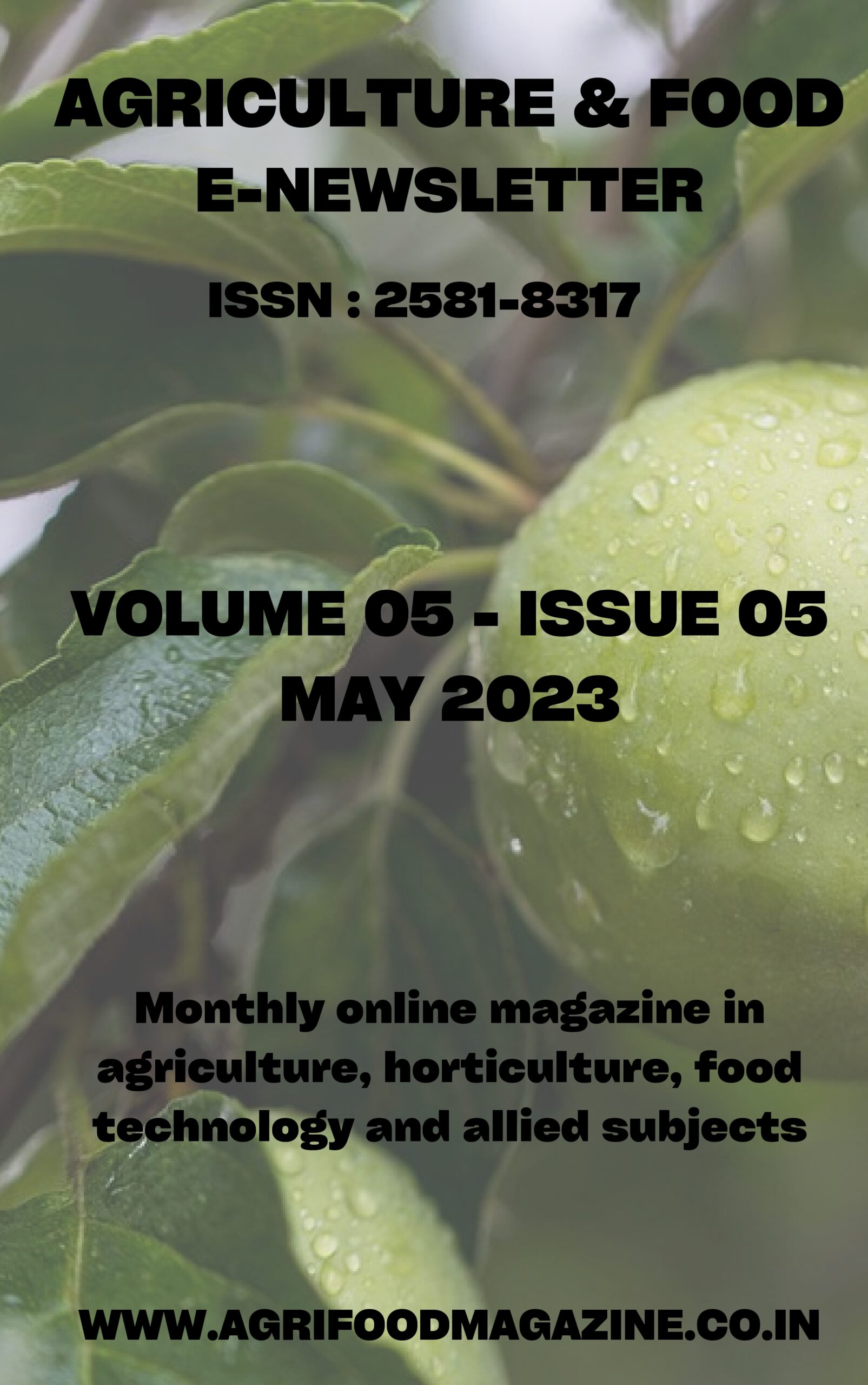 Volume 5 – Issue 5 – May 2023